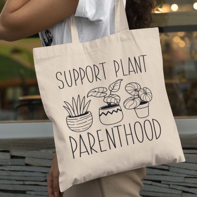 Support Plant Parenthood Tygkasse (Skapare uppladdad)