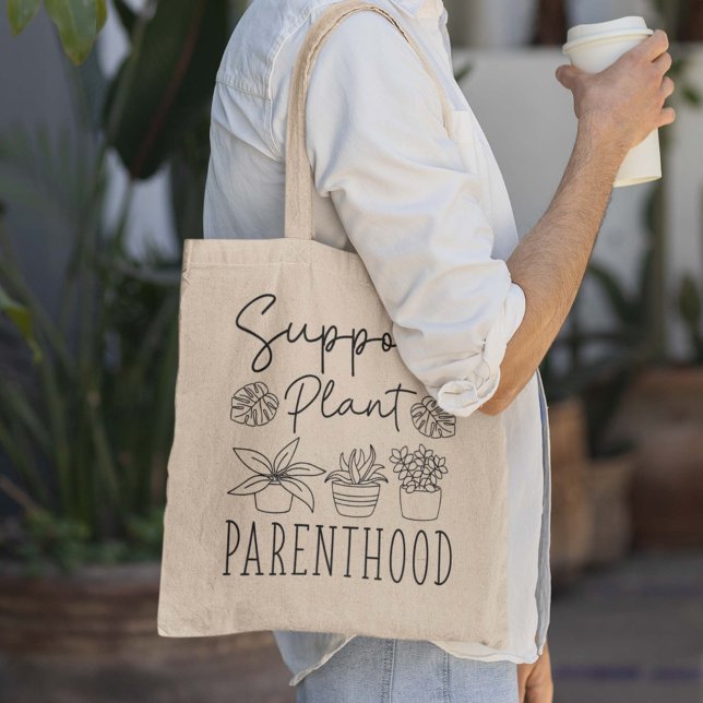 Support Plant Parenthood Tygkasse (Skapare uppladdad)