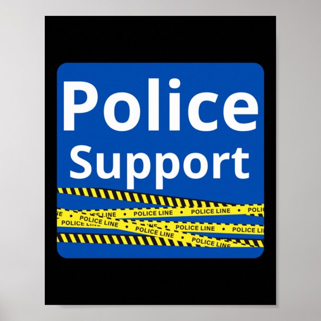 Support Police Poster (Framsidan)