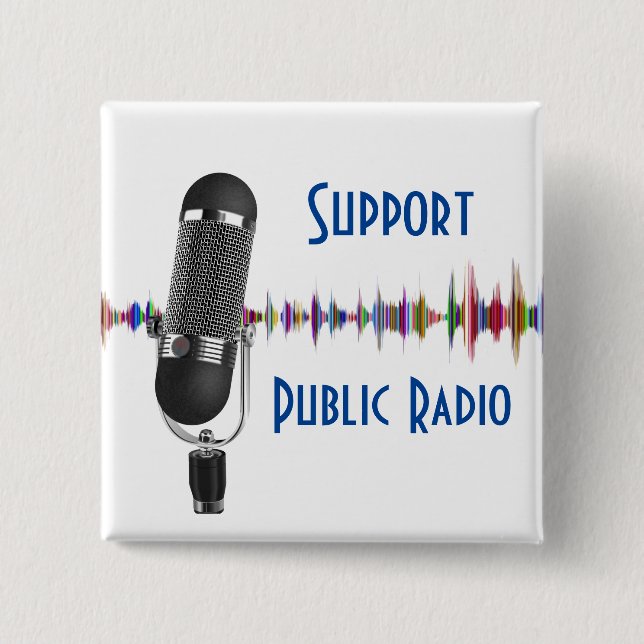 Support Public Radio Knapp (Framsida)