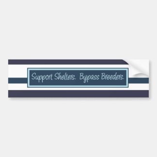 Support Shelter Pets Bildekal