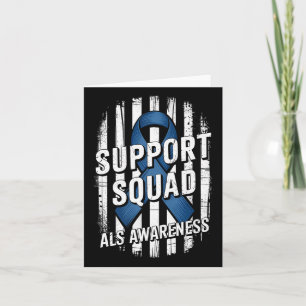 Support Squad Als Awareness Month USA Fla Kort