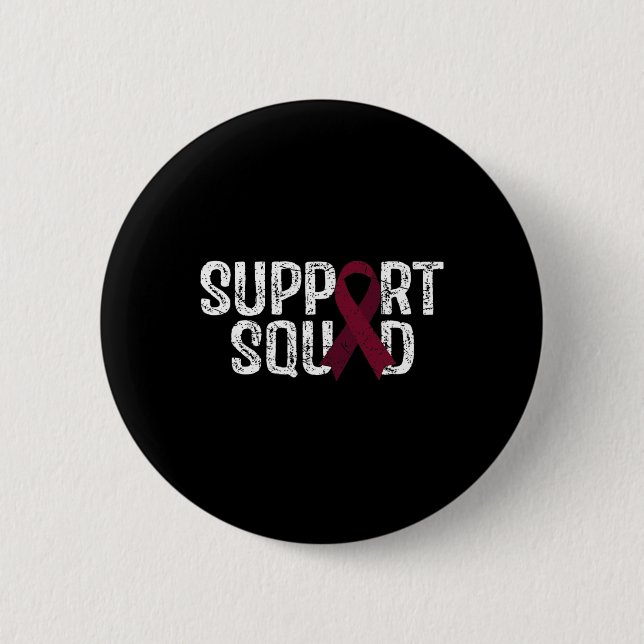 Support Squad Brain Aneurysm Awareness Knapp (Framsida)
