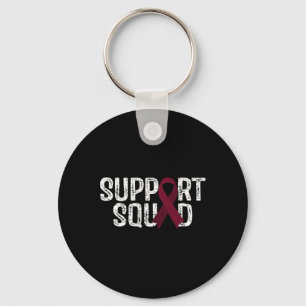 Support Squad Brain Aneurysm Awareness Nyckelring