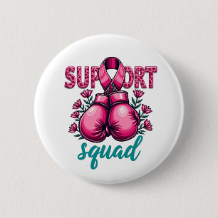 Support Squad Breast Canceness Awareness Handbox Knapp
