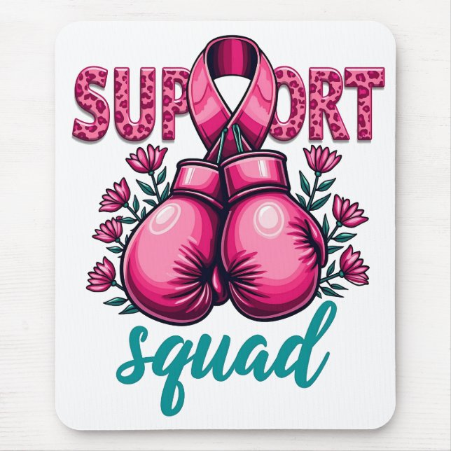 Support Squad Breast Canceness Awareness Handbox Musmatta (Framsidan)