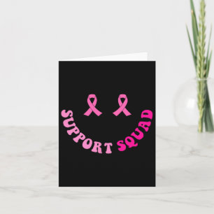 Support Squad Breast Cancer Awareness 2 Sied Kort