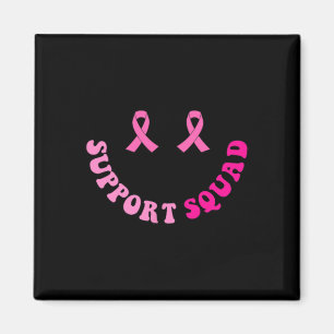 Support Squad Breast Cancer Awareness 2 Sied Magnet