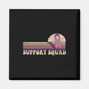 Support Squad Breast Cancer Awareness Rosett band  Magnet