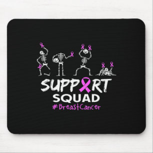 Support Squad Breast Cancer Awareness Skeleton Hal Musmatta