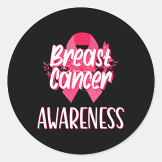 Support Squad Breast Cancer - i oktober kommer vi  Runt Klistermärke
