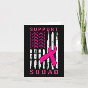 Support Squad Breast Cancer - Rosa Support Squad 1 Kort