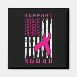 Support Squad Breast Cancer - Rosa Support Squad 1 Magnet