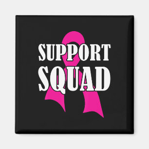 Support Squad Breast Cancer - Support Squad Magnet