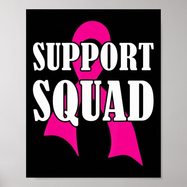 Support Squad Breast Cancer - Support Squad Poster (Framsidan)