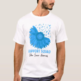 Support Squad Colon Cancer Awareness T Shirt