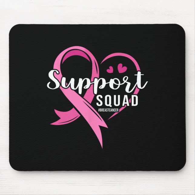 Support Squad Cute Heart Breast Cancer Awareness Musmatta (Framsidan)