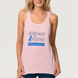 Support Squad - Diabetes Awareness Month Design Linne Med Racerback