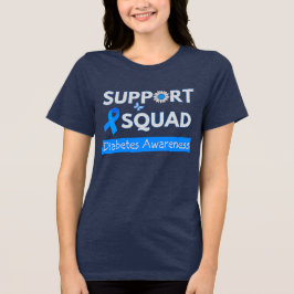 Support Squad - Diabetes Awareness Month Design T Shirt