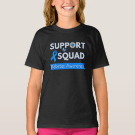 Support Squad - Diabetes Awareness Month Design T Shirt