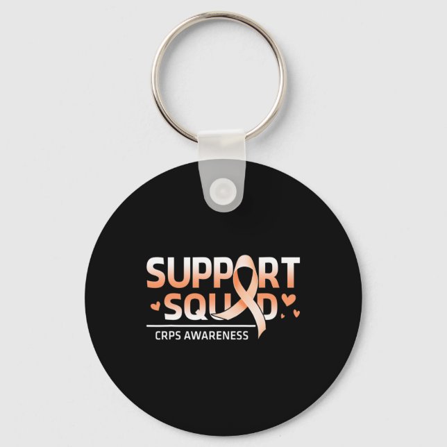 Support Squad Family Team RSD CRPS Awareness Orang Nyckelring (Framsida)