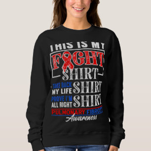 Support Squad Figh I Lung Disease Pulmonary Fibros T Shirt