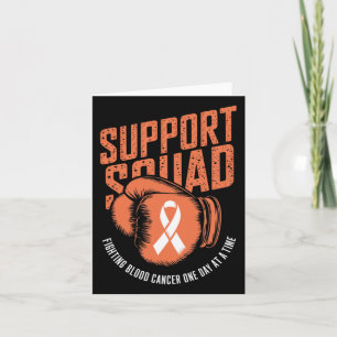 Support Squad Fighing Blood Cancer Awareness Oran Kort