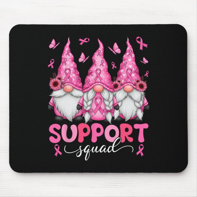 Support Squad Gnomes Breast Cancer Awareness Manar Musmatta (Framsidan)