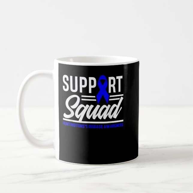 Support Squad Huntingtons sjukdomskarrior Kaffemugg (Vänster)
