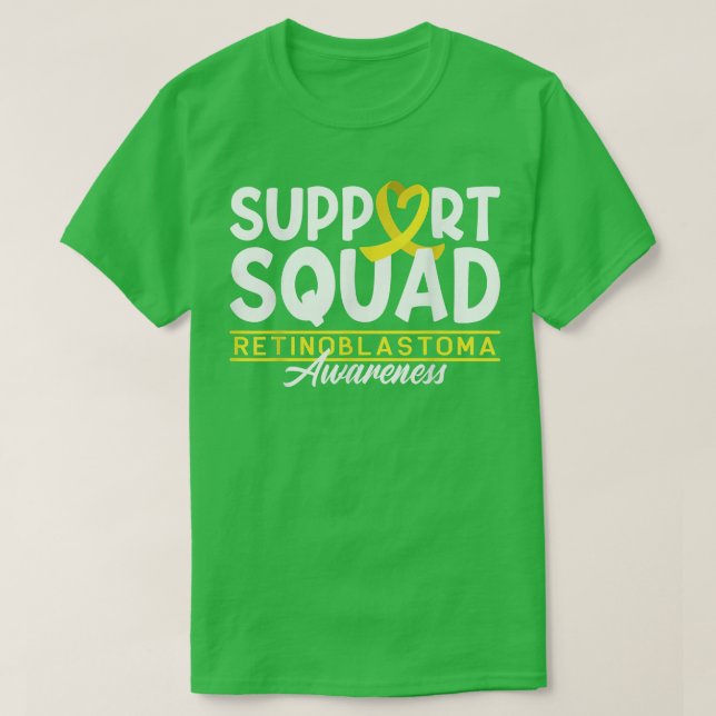 Support Squad I Childancy Retina Cancer I Retinobl T Shirt (Design framsida)
