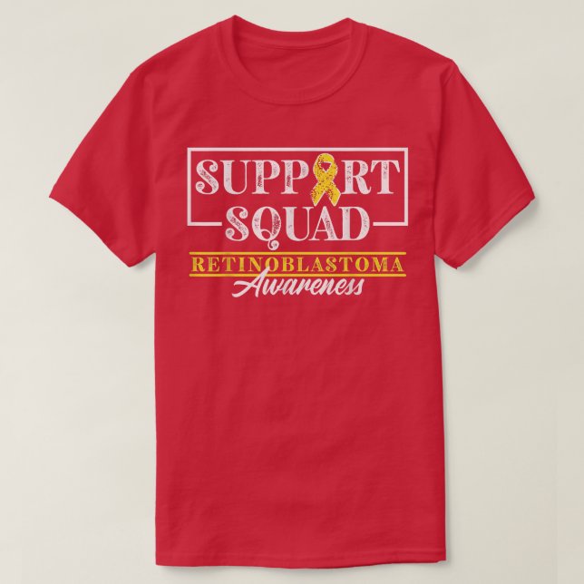 Support Squad I Childancy Retina Cancer I Retinobl T Shirt (Design framsida)