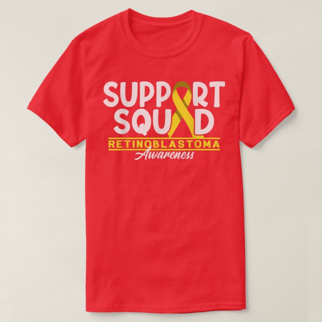 Support Squad I Childancy Retina Cancer I Retinobl T Shirt (Design framsida)