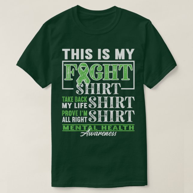 Support Squad I Fight Shirt I Depression & Mental  T (Design framsida)