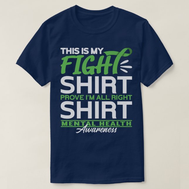 Support Squad I Fight Shirt I Depression & Mental  T (Design framsida)