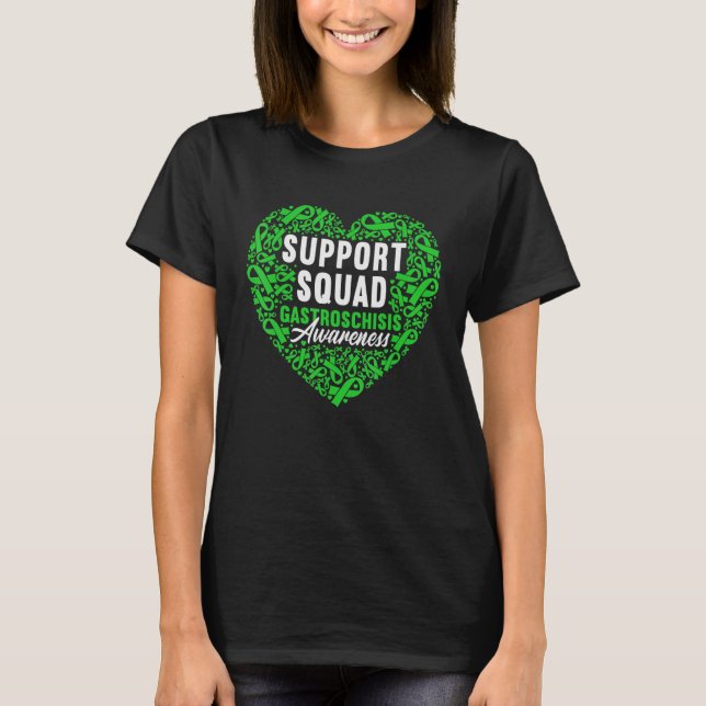 Support Squad I Intestines Birth Defect I Gastrosc T Shirt (Framsida)