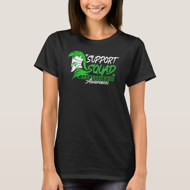 Support Squad I Intestines Birth Defect I Gastrosc T Shirt (Framsida)