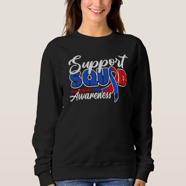 Support Squad I Lung Disease Pulmonary Embolism &  T Shirt (Framsida)