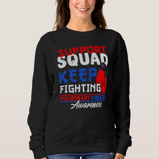 Support Squad I Lung Disease Pulmonary Embolism &  T Shirt (Framsida)