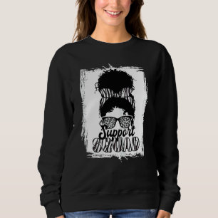 Support Squad I Zebra Ribbon I Ehlers Danlos Syndr T Shirt