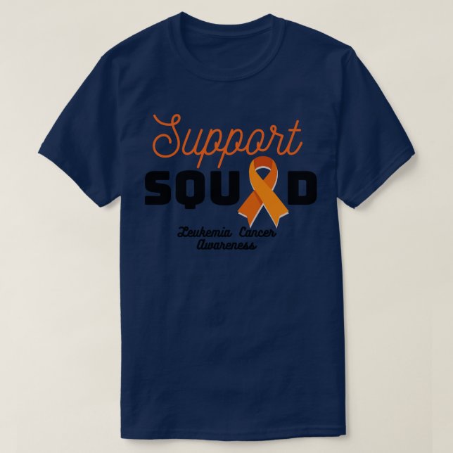 Support Squad Leukemi 3 T Shirt (Design framsida)