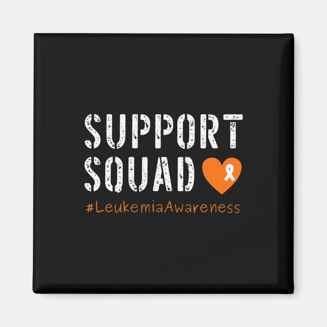 Support Squad Leukemia Awareness 1 Magnet (Framsidan)