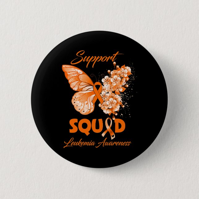 Support Squad Leukemia Awareness Knapp (Framsida)