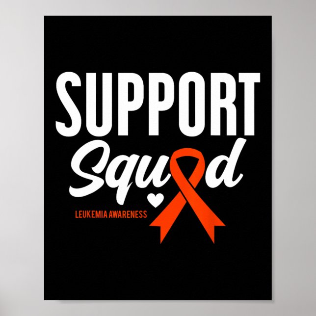 Support Squad Leukemia Awareness Poster (Framsidan)