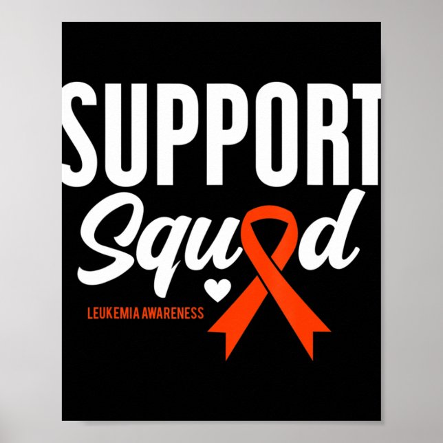 Support Squad Leukemia Awareness Poster (Framsidan)