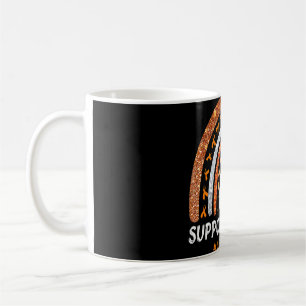 Support Squad Leukemia Awareness Rainbow Warrior Kaffemugg