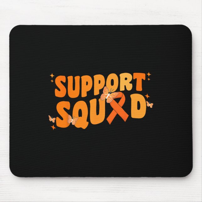 Support Squad Leukemia Cancer Awareness Butterfly Musmatta (Framsidan)