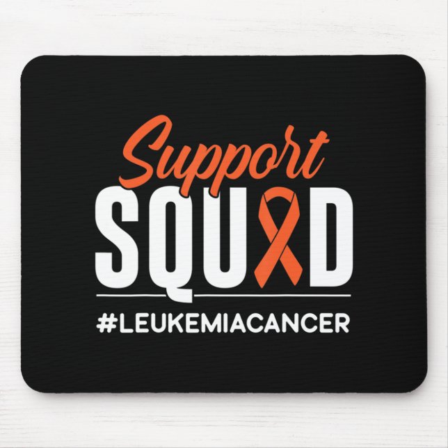 Support Squad Leukemia Cancer Awareness Gift Musmatta (Framsidan)