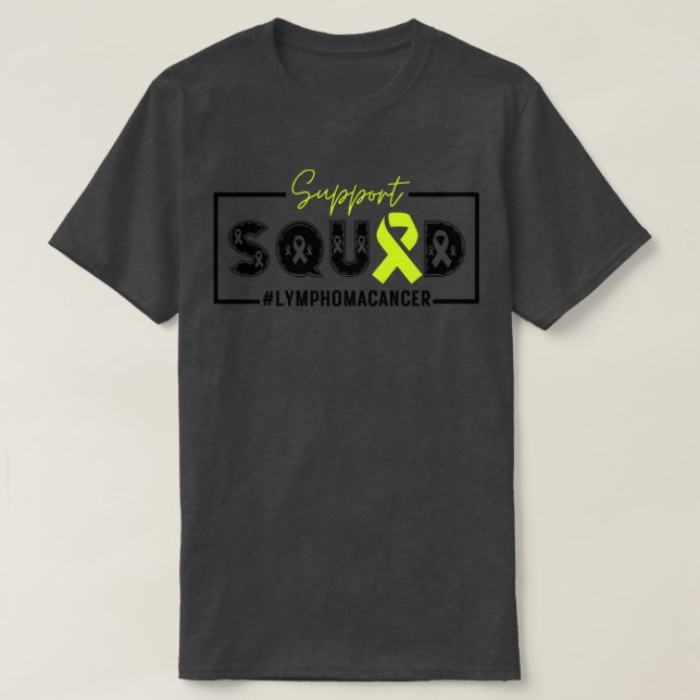 Support Squad Lymphoma 1 T Shirt (Design framsida)