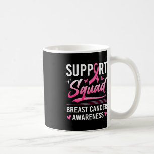 Support Squad Matching Family Breast Cancer Awaren Kaffemugg