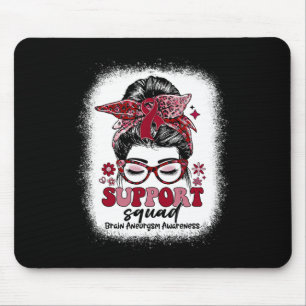 Support Squad Messy Bun Brain Aneurysm Musmatta